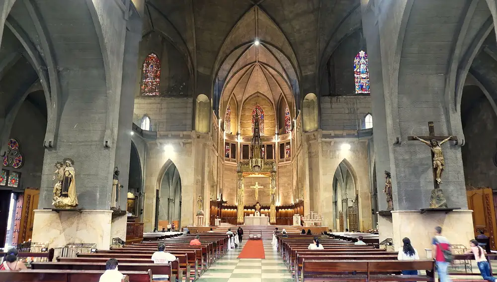 Interior de la Catedral Basílica Metropolitana Nuestra Señora del Rosario
