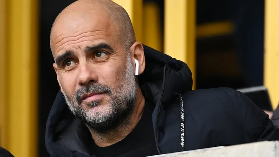 Guardiola, entrenador del Manchester City Guardiola, entrenador del Manchester City