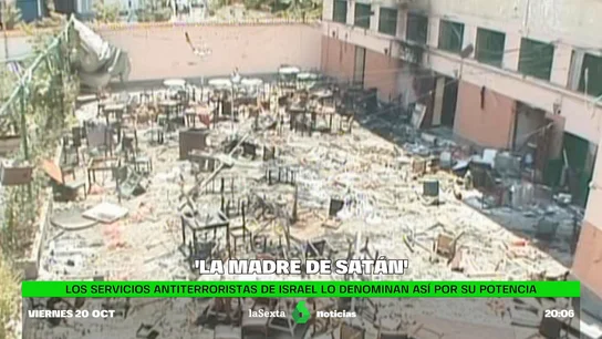 'La madre de Satán', el explosivo favorito de los terroristas (también de Hamás) 'La madre de Satán', el explosivo favorito de los terroristas (también de Hamás)