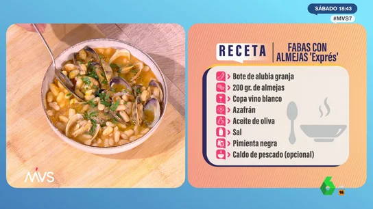 Gipsy Chef cocina paso a paso fabes con almejas en MVS Gipsy Chef cocina paso a paso fabes con almejas en MVS