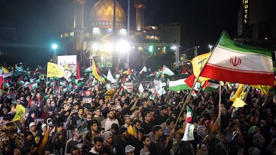Protesta a favor de Palestina en Irán Protesta a favor de Palestina en Irán