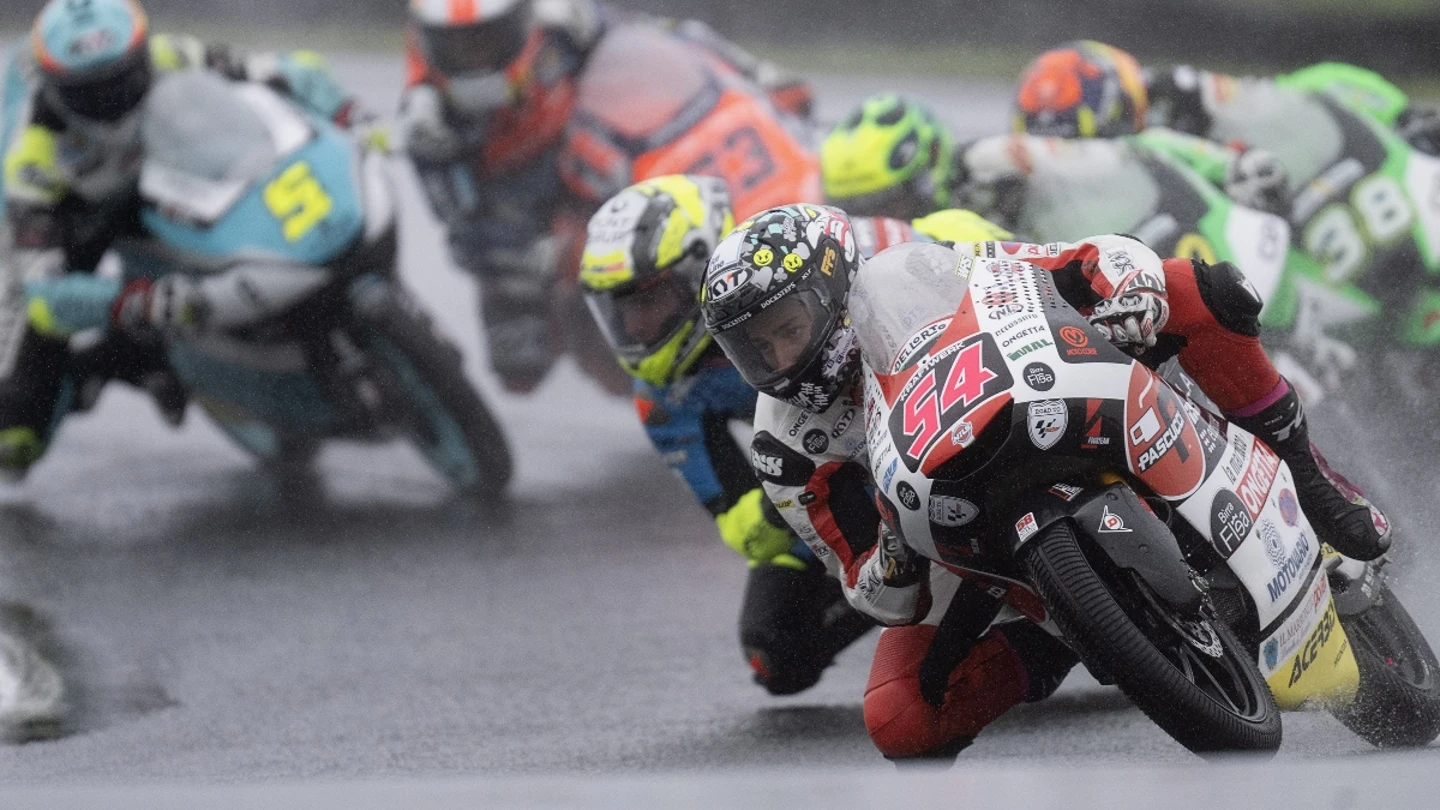 La carrera de Moto3 en Phillip Island La carrera de Moto3 en Phillip Island