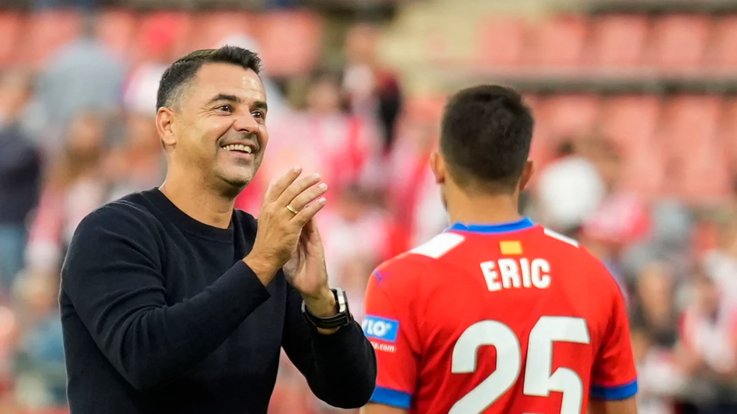 Míchel, entrenador del Girona Míchel, entrenador del Girona