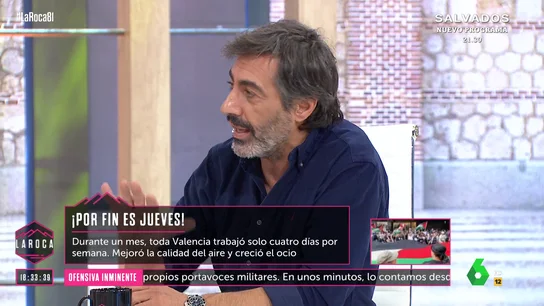 Juan del Val rechaza la jornada de cuatro días Juan del Val rechaza la jornada de cuatro días
