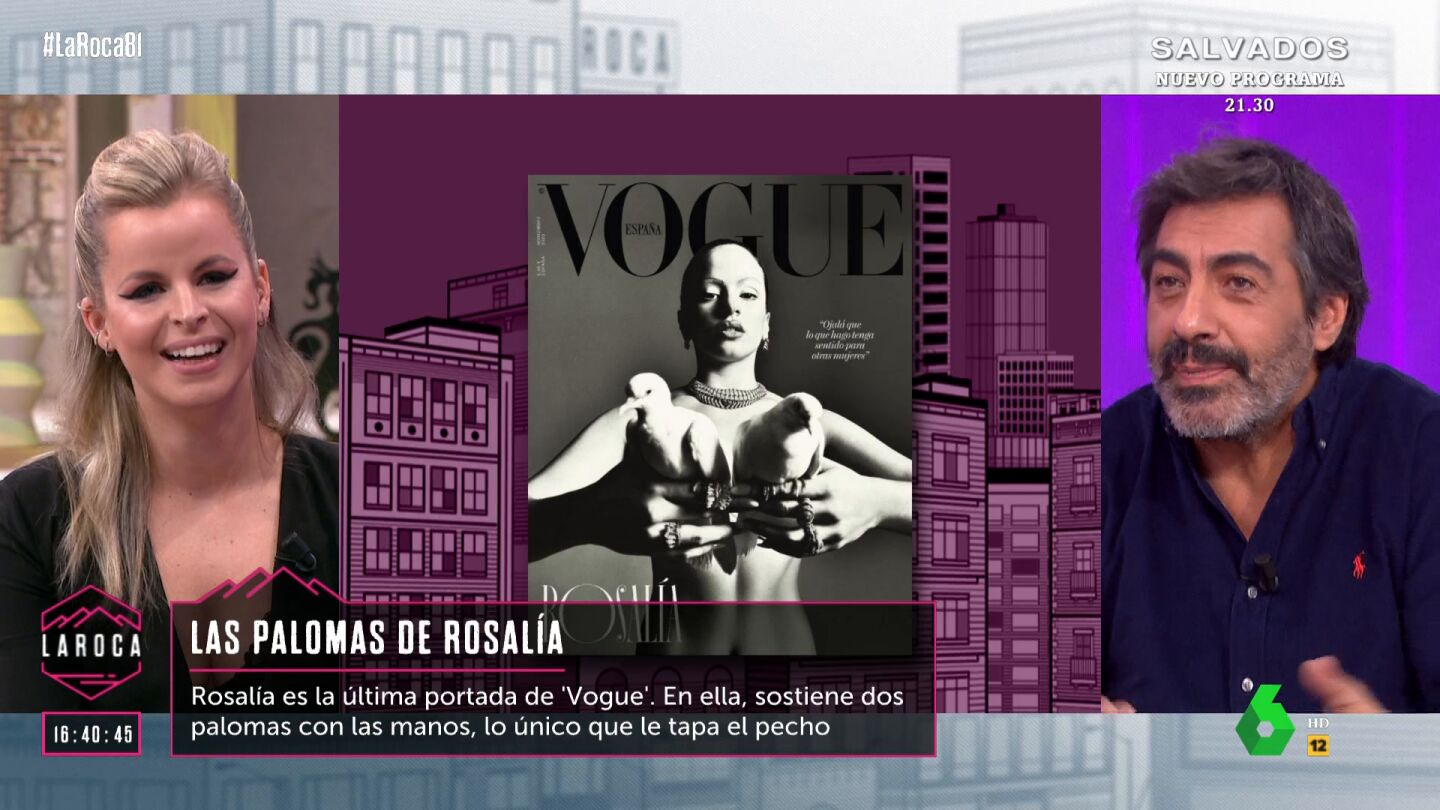 Juan del Val reacciona ante las cr&iacute;ticas a Rosal&iacute;a por su portada con palomas: "Tienen ganas de decir gilipolleces"