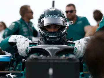 Stroll hace a Aston Martin soñar con el cambio Stroll hace a Aston Martin soñar con el cambio
