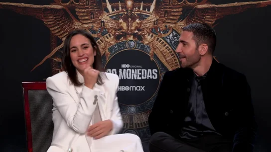 Megan Montaner y Miguel Ángel Silvestre hablan sobre '30 monedas' Megan Montaner y Miguel Ángel Silvestre hablan sobre '30 monedas'