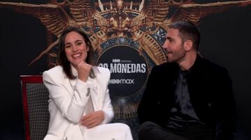Megan Montaner y Miguel Ángel Silvestre hablan sobre '30 monedas'