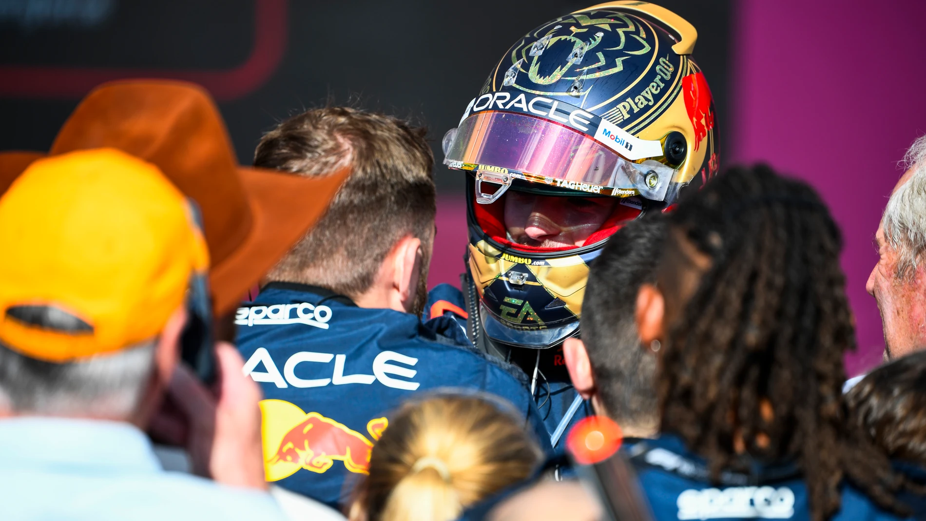 Max Verstappen en el GP de EEUU