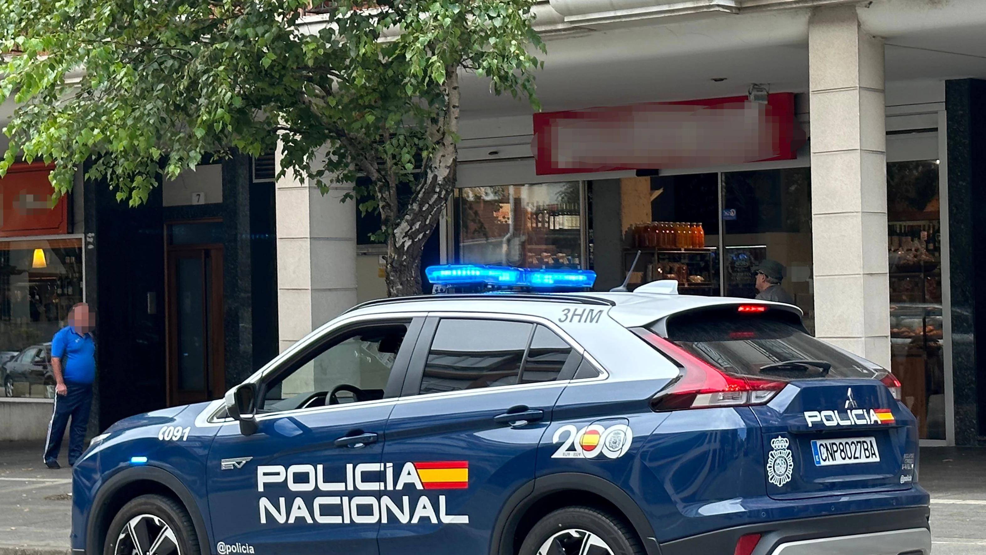 Coche de la policía nacional en Cantabria (Archivo)