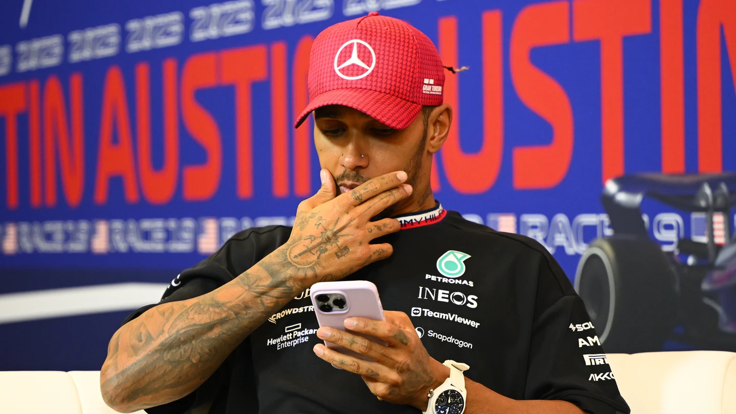 Lewis Hamilton en Austin Lewis Hamilton en Austin