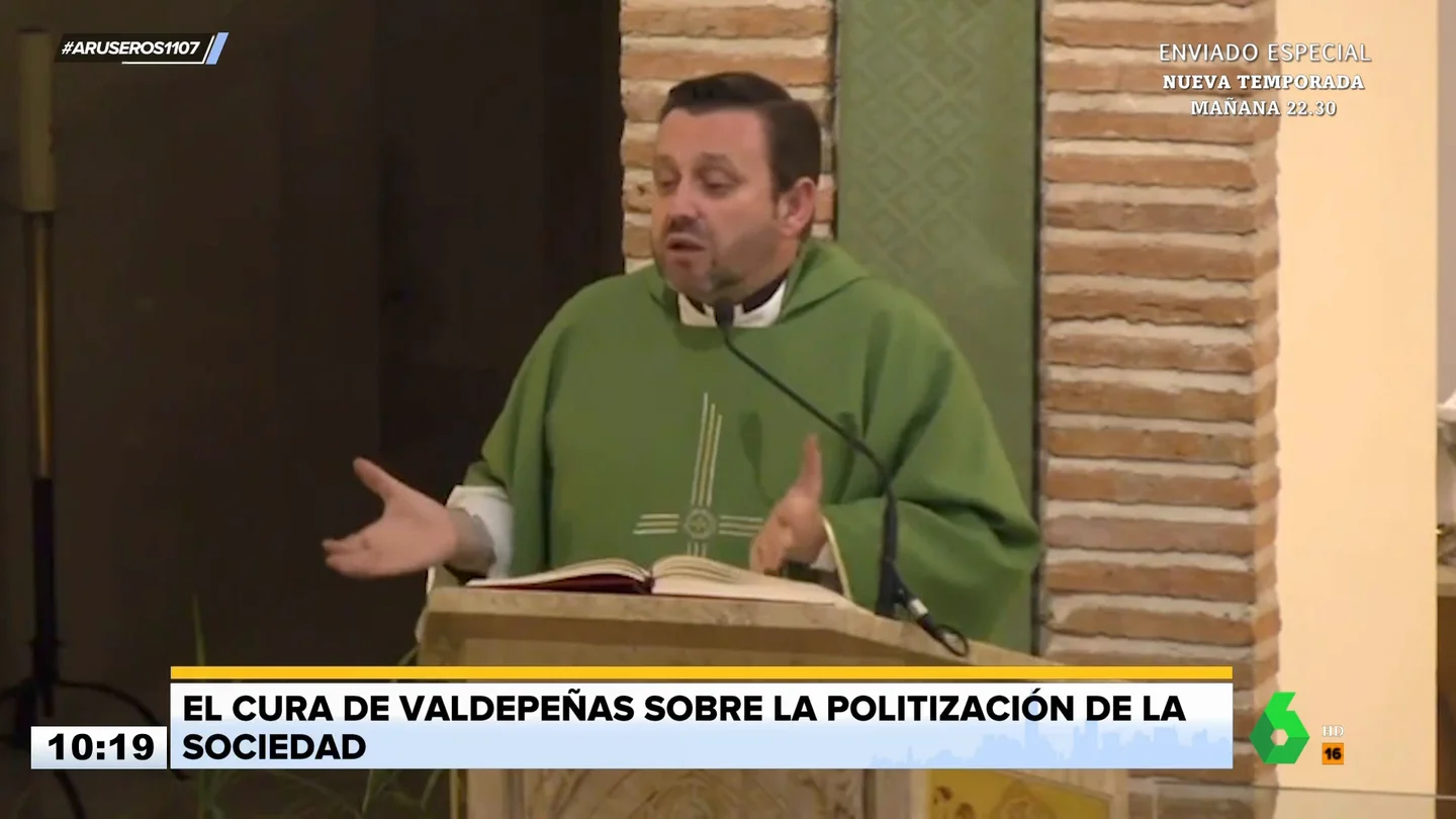 El zasca del cura de Valdepeñas a los estereotipos: "Si eres del Barcelona, eres independentista, pues no" El zasca del cura de Valdepeñas a los estereotipos: "Si eres del Barcelona, eres independentista, pues no"