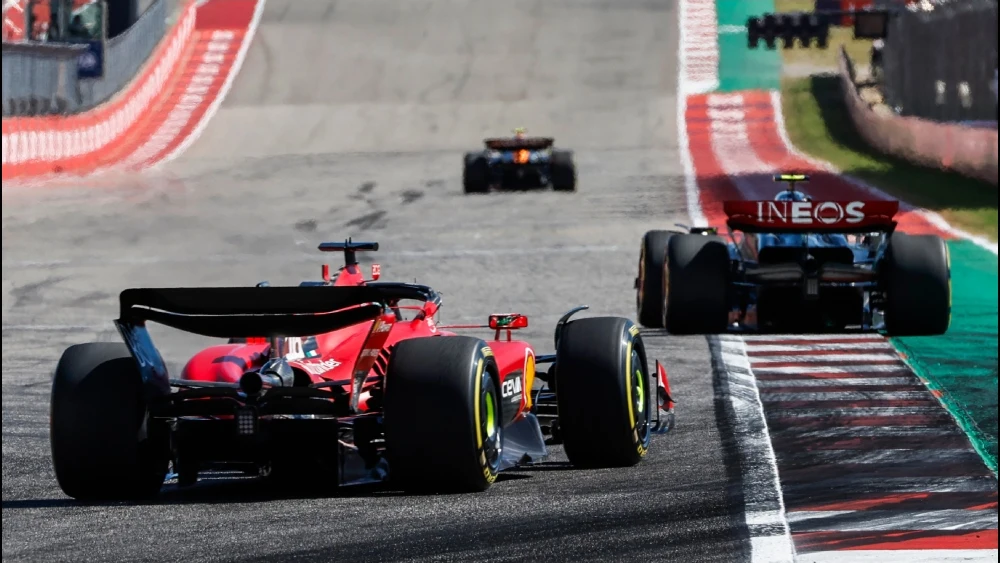 Charles Leclerc y Lewis Hamilton