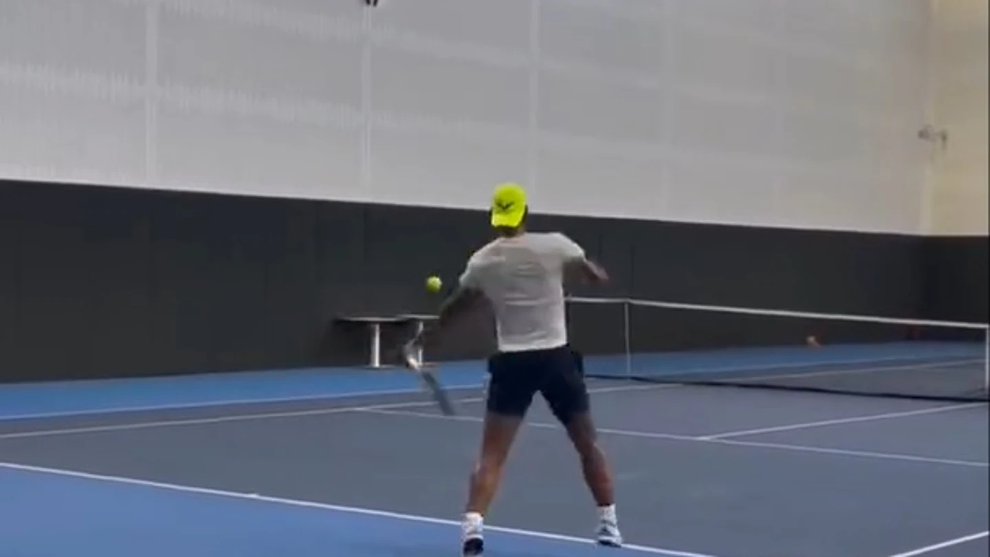 La imagen de la ilusión: Rafa Nadal mete una marcha más a su recuperación La imagen de la ilusión: Rafa Nadal mete una marcha más a su recuperación