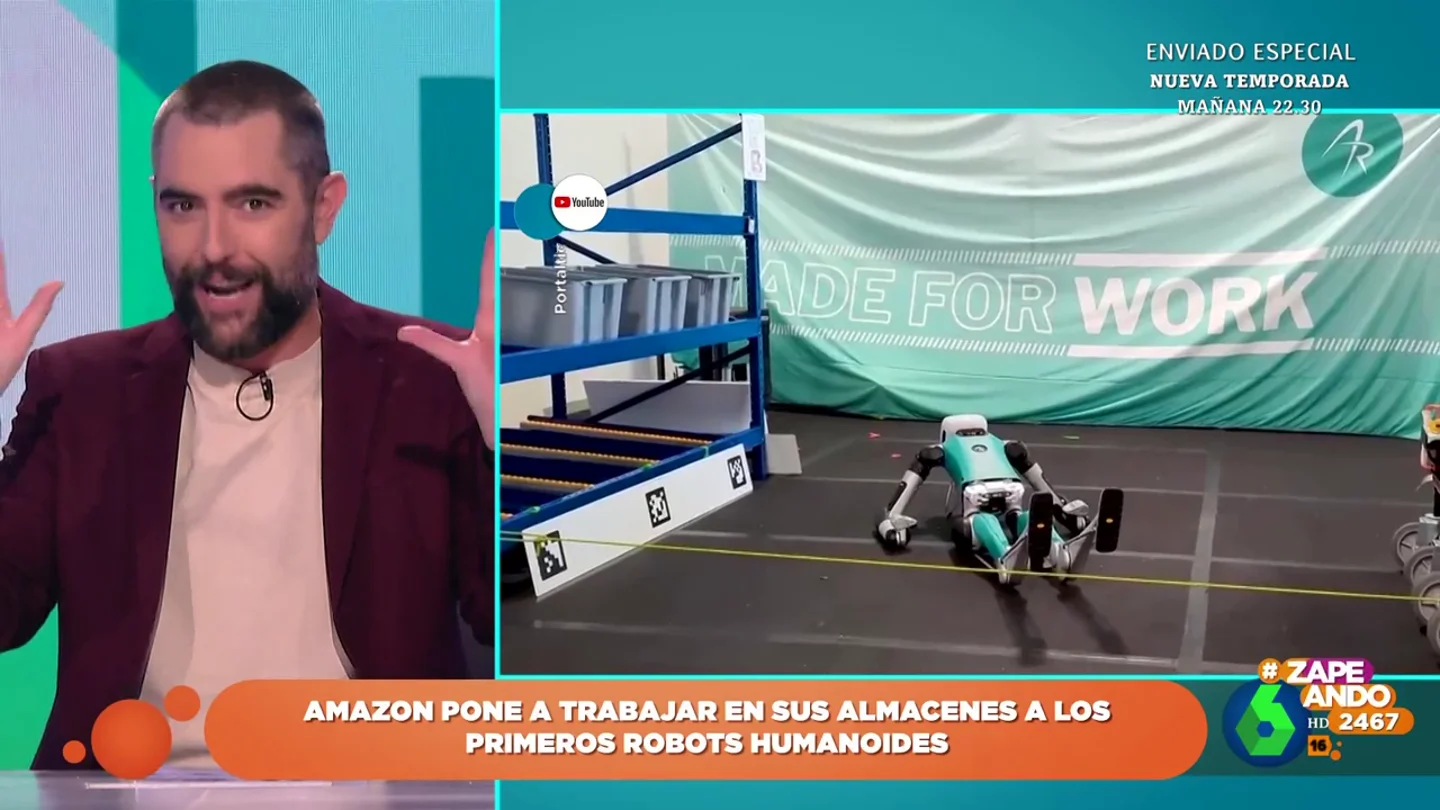 Los robots humanoides que trabajan para Amazon se parecen a los humanos más de lo que creemos: "Uno trabajando y cinco mirando" Los robots humanoides que trabajan para Amazon se parecen a los humanos más de lo que creemos: "Uno trabajando y cinco mirando"