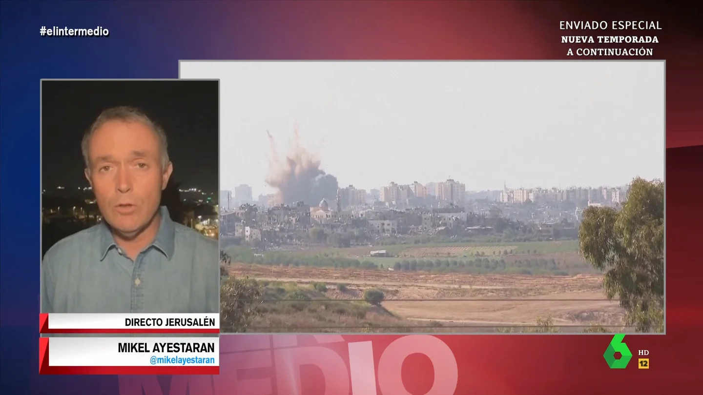 Mikel Ayestaran, sobre la falta de ayuda humanitaria en Gaza: "Israel está sometiendo a la población a la máxima presión de sed y hambre" Mikel Ayestaran, sobre la falta de ayuda humanitaria en Gaza: "Israel está sometiendo a la población a la máxima presión de sed y hambre"