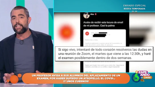 Un profesor consigue hacerse viral tras el curioso mail que envió a sus alumnos Un profesor consigue hacerse viral tras el curioso mail que envió a sus alumnos