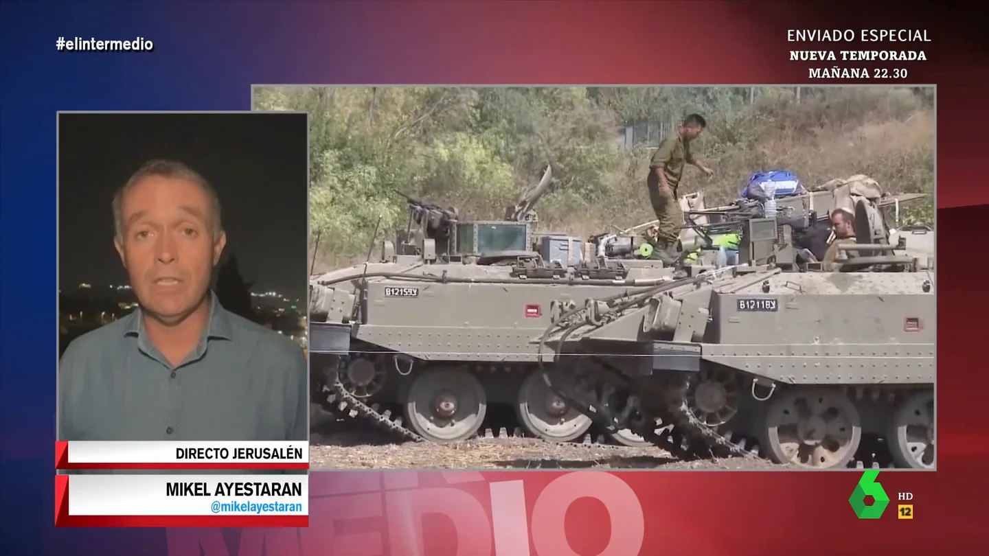 Ayestaran, sobre la entrada de Israel en Gaza: "Hay tensión entre el ejército y el Gobierno, que estaría bajo la presión de EEUU para retrasarlo" Ayestaran, sobre la entrada de Israel en Gaza: "Hay tensión entre el ejército y el Gobierno, que estaría bajo la presión de EEUU para retrasarlo"
