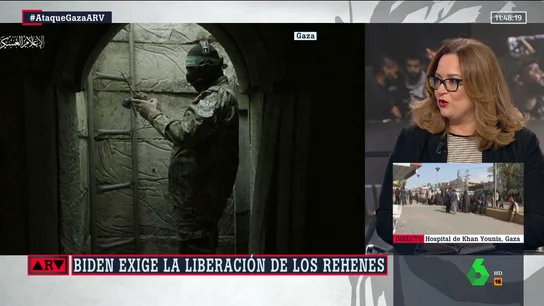 Ruth Ferrero, sobre el conflicto Israel-Hamás: "A nivel global, EEUU intenta dar un golpe de mando" Ruth Ferrero, sobre el conflicto Israel-Hamás: "A nivel global, EEUU intenta dar un golpe de mando"