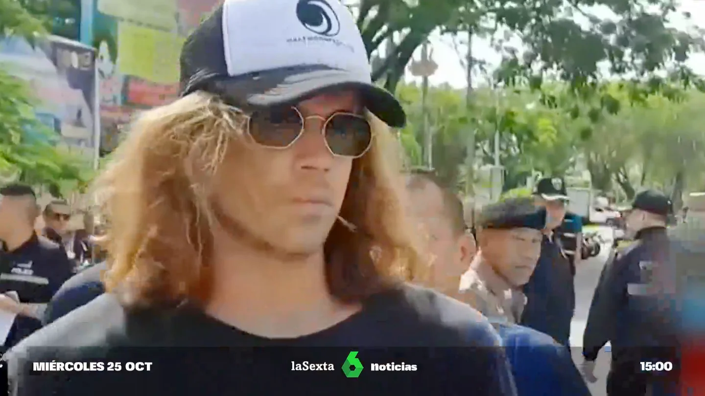La Fiscalía de Tailandia concluye su informe y acusa a Daniel Sancho de asesinato premeditado La Fiscalía de Tailandia concluye su informe y acusa a Daniel Sancho de asesinato premeditado