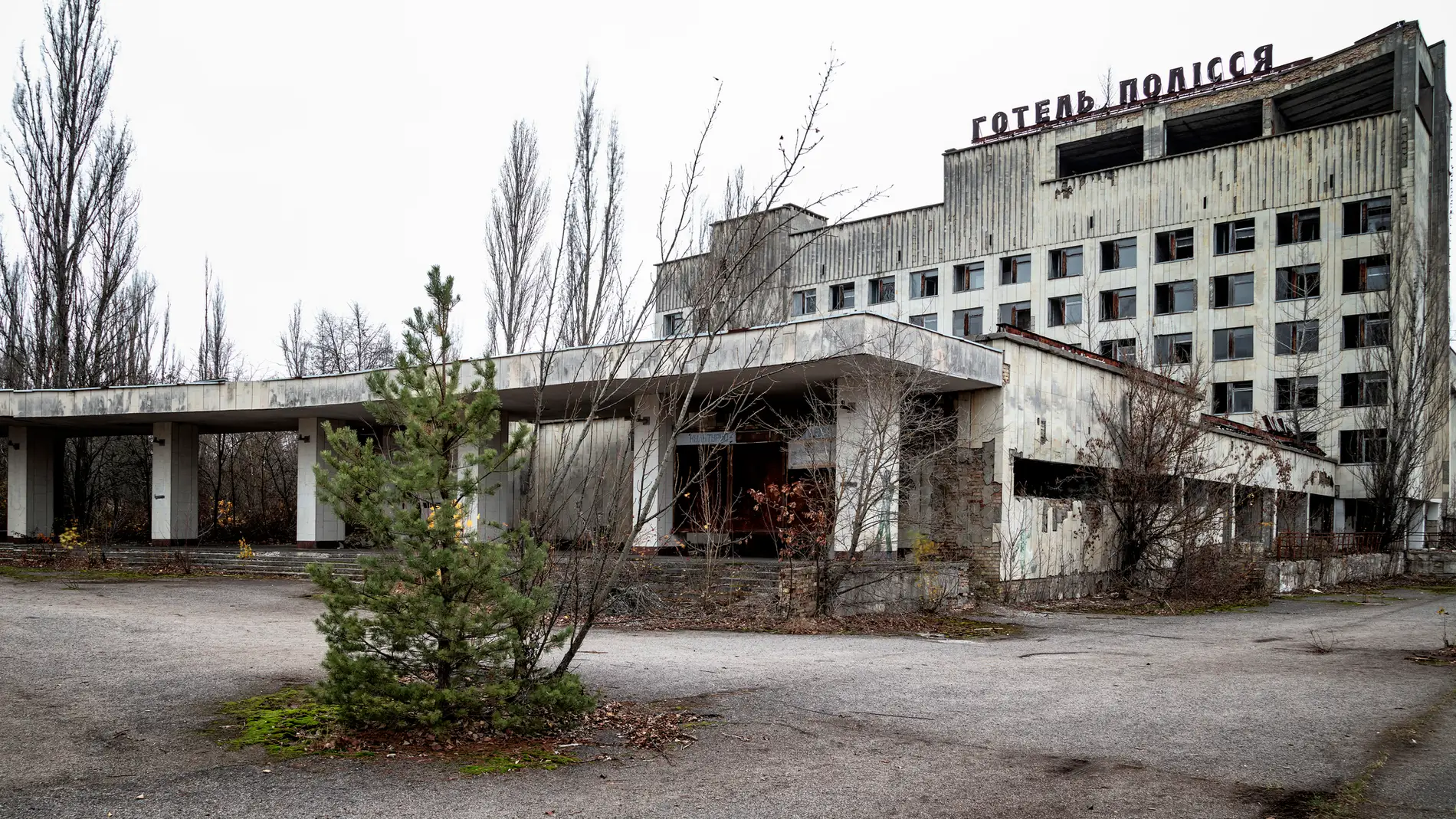 Hotel Polissya en Pripyat 