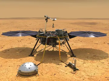 módulo de aterrizaje InSight de la NASA módulo de aterrizaje InSight de la NASA