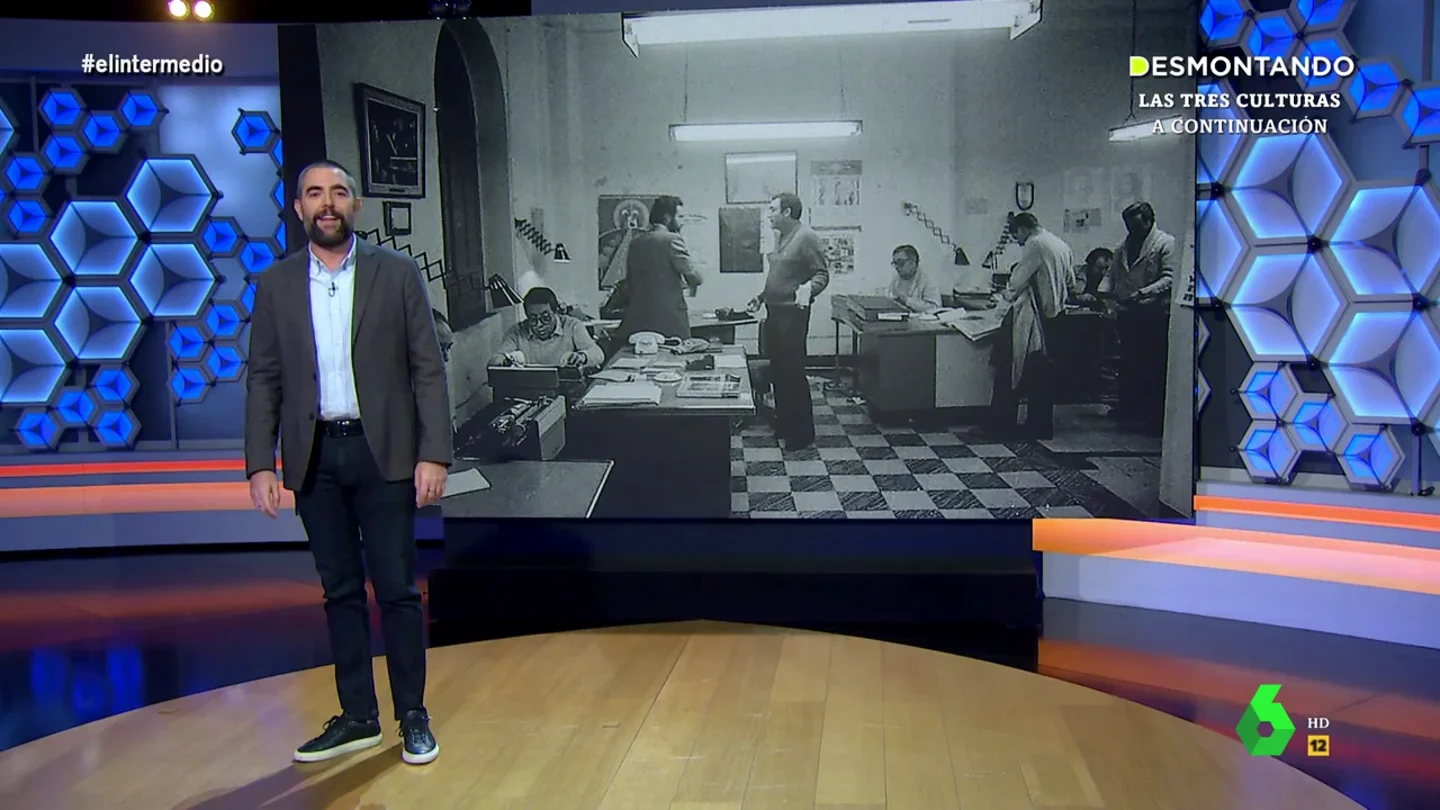 Dani Mateo, de la jornada laboral: "Debía de ser la única cosa que se mantenía igual desde los 80, junto a Alaska" Dani Mateo, de la jornada laboral: "Debía de ser la única cosa que se mantenía igual desde los 80, junto a Alaska"