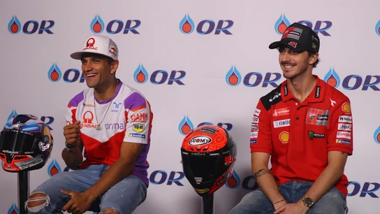 Jorge Martín y Pecco Bagnaia Jorge Martín y Pecco Bagnaia