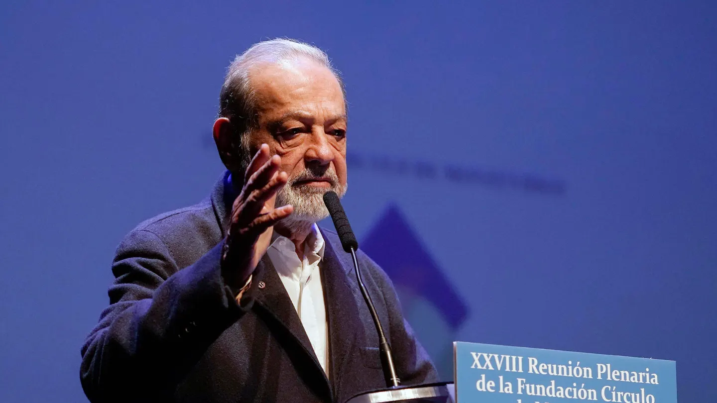 Imagen de archivo del empresario mexicano Carlos Slim. Imagen de archivo del empresario mexicano Carlos Slim.