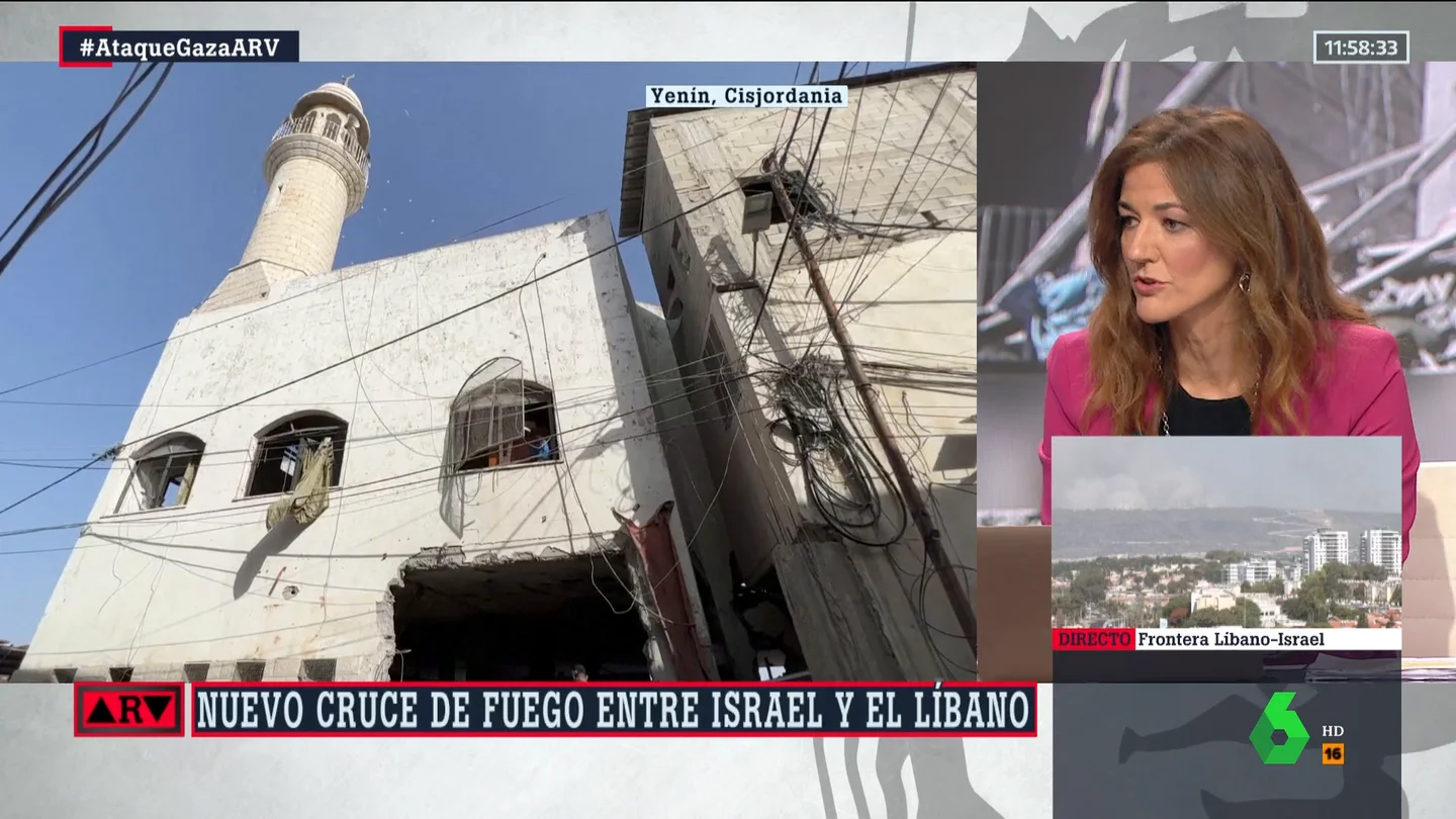 El análisis de Sonia Sánchez sobre el conflicto en Oriente Medio: "La amenaza mayor de Israel está en el norte" El análisis de Sonia Sánchez sobre el conflicto en Oriente Medio: "La amenaza mayor de Israel está en el norte"