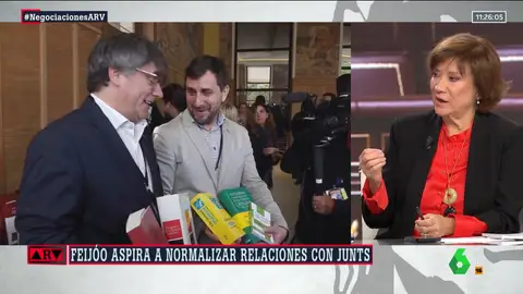 Nativel Preciado analiza la actitud de Feijóo con Puigdemont: "Intenta acercarse a Junts porque con Vox no va a ninguna parte"