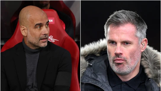 Carragher y Guardiola Carragher y Guardiola