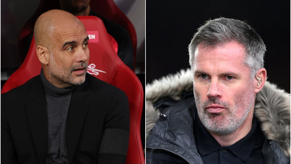 Carragher y Guardiola