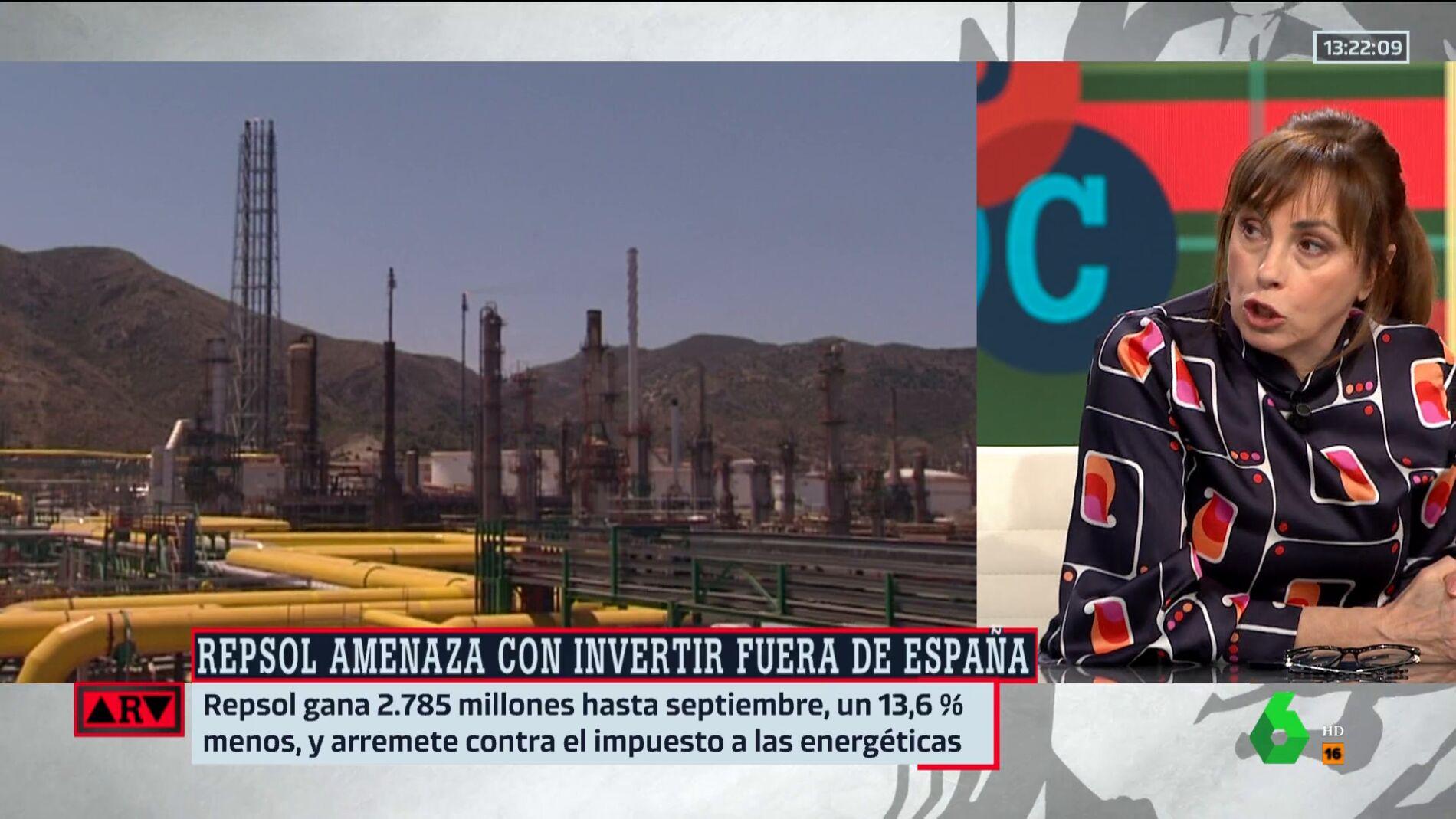 Angélica Rubio, tajante contra Repsol "Debería de tener un poco de