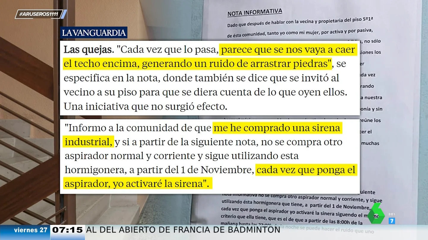 Se compra una sirena industrial para vengarse de su ruidosa vecina y su infernal aspirador Se compra una sirena industrial para vengarse de su ruidosa vecina y su infernal aspirador