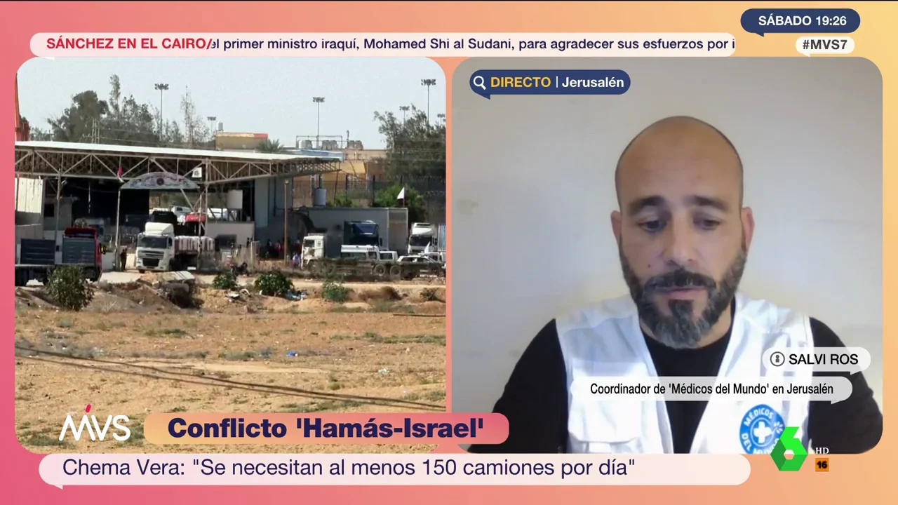 La desesperación de los sanitarios en Gaza: "Los hospitales están saturados de heridos y refugiados" 