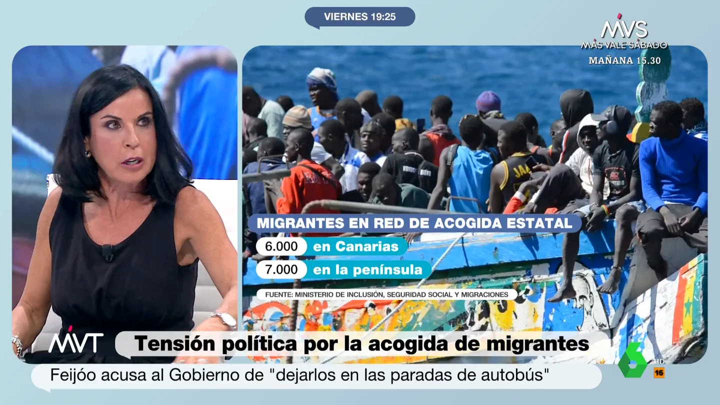 Beatriz de Vicente advierte de que los mensajes de Feijóo y otros miembros del PP sobre los inmigrantes "rozan el delito de odio" Beatriz de Vicente advierte de que los mensajes de Feijóo y otros miembros del PP sobre los inmigrantes "rozan el delito de odio"