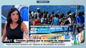 Beatriz de Vicente advierte de que los mensajes de Feijóo y otros miembros del PP sobre los inmigrantes "rozan el delito de odio"