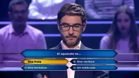 Las preguntas más cocinillas de ¿Quién quiere ser millonario?: ¿Sabías que el aguacate es una fruta o que un boniato es una batata?