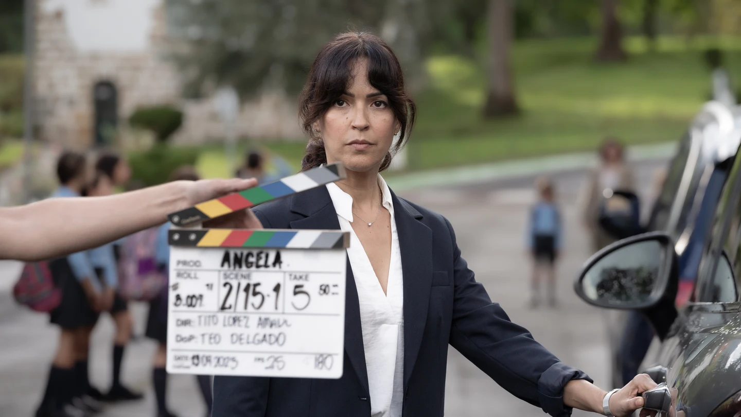Verónica Sánchez es la protagonista de 'Ángela', la serie que Atresmedia rueda ya en Bizkaia. Verónica Sánchez es la protagonista de 'Ángela', la serie que Atresmedia rueda ya en Bizkaia.