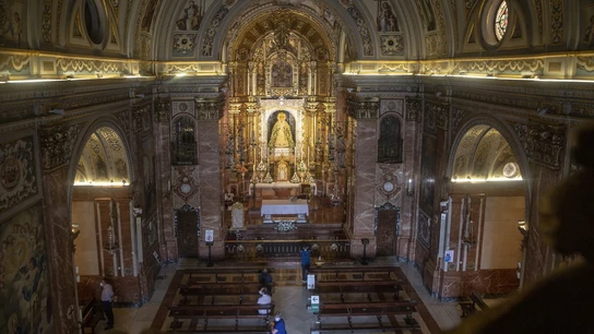 Foro de archivo de una iglesia. Foro de archivo de una iglesia.