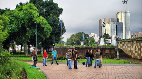 Plaza del Obelisco. Guatemala