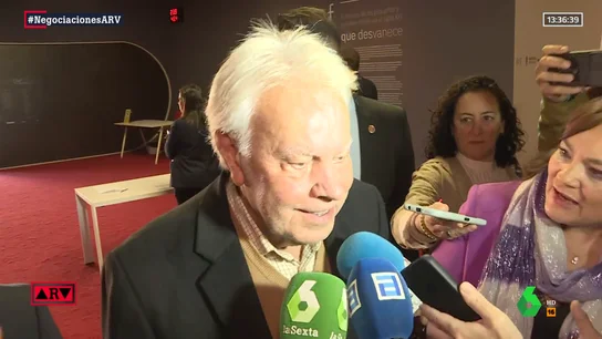 Felipe González, expresidente del Gobierno, se pronuncia sobre la amnistía. felipe gonzalez