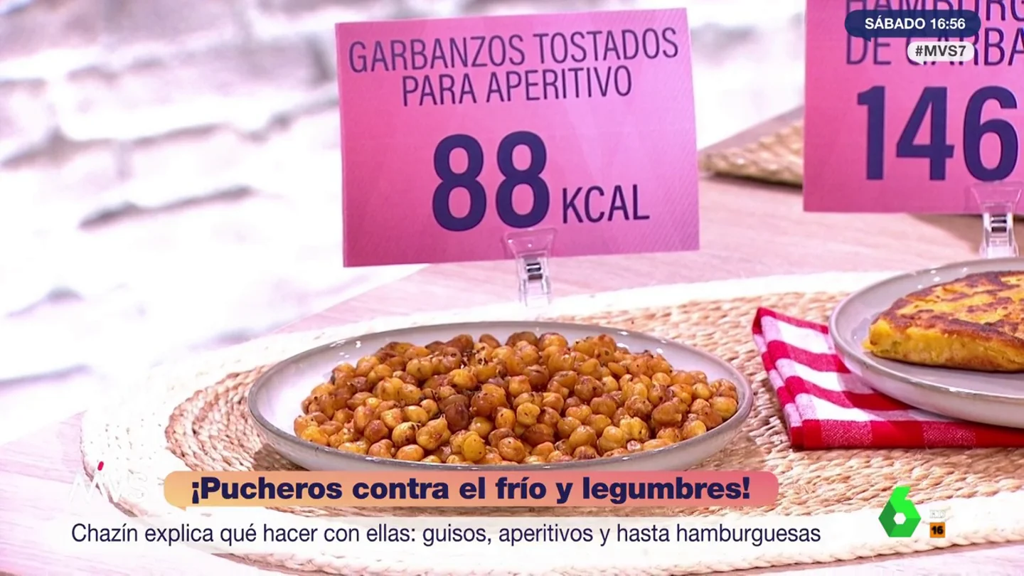 Chips de garbanzos: el aperitivo sano que Verónica Chazín recomienda para picar entre horas Chips de garbanzos: el aperitivo sano que Verónica Chazín recomienda para picar entre horas