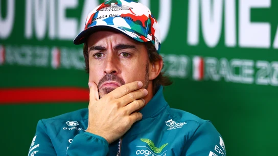 Fernando Alonso, en México Fernando Alonso, en México