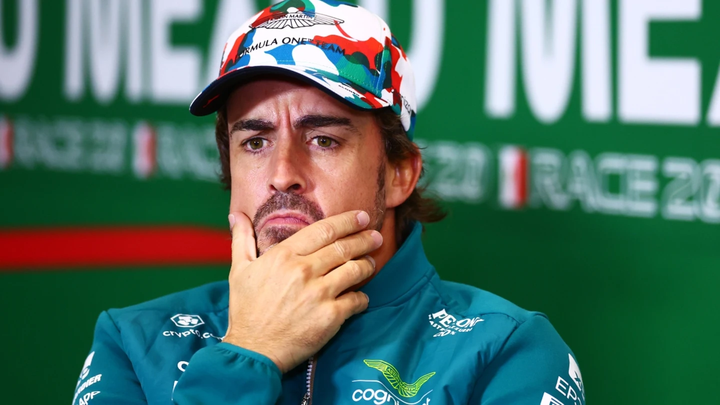 Fernando Alonso, en México Fernando Alonso, en México
