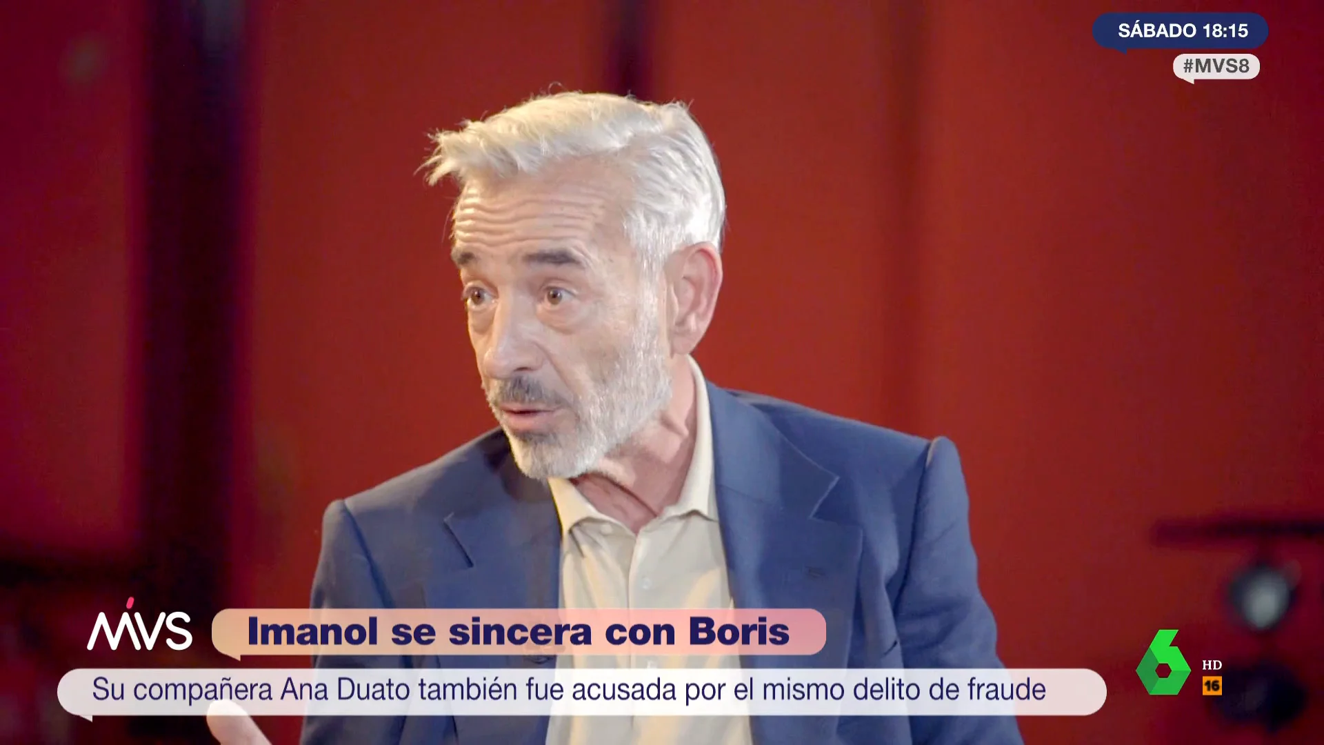 Imanol Arias confiesa que no es el único que tiene problemas con Hacienda