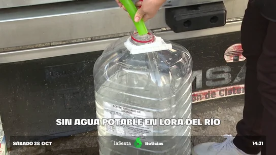Los vecinos de Lora del Río se quedan sin agua del grifo por los altos niveles de manganeso Los vecinos de Lora del Río se quedan sin agua del grifo por los altos niveles de manganeso