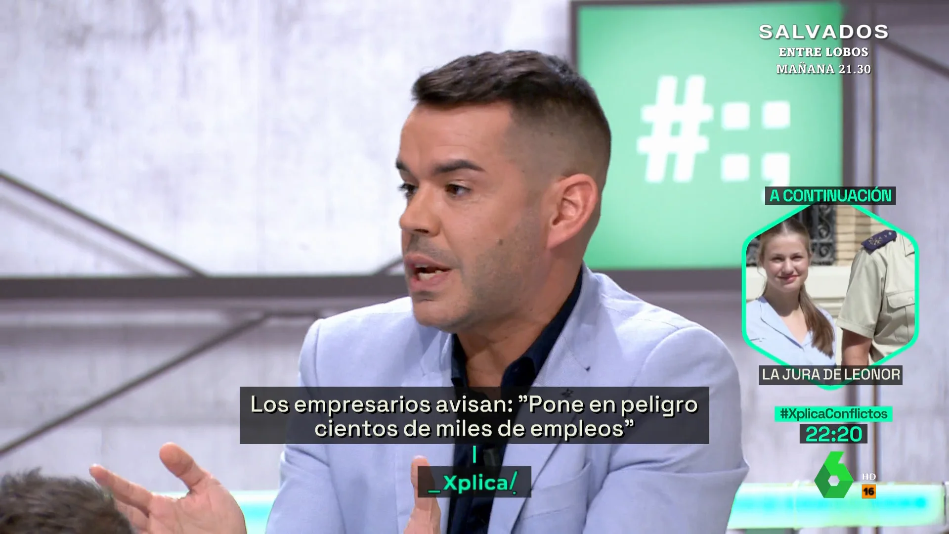 José María Camarero responde a las críticas de empresarios y políticos por la reducción laboral: "No es una catástrofe"