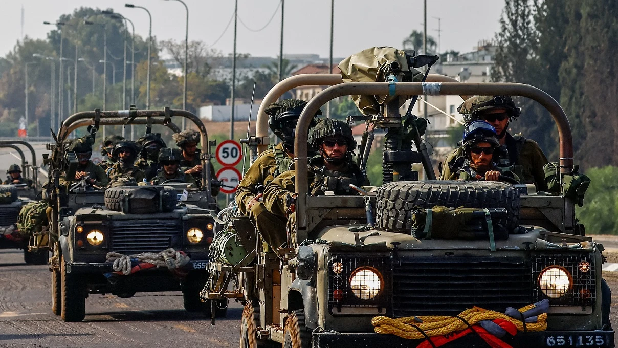 Soldados israelíes en Gaza